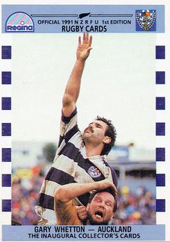 1991 Regina NZRFU 1st Edition #53 Gary Whetton Front